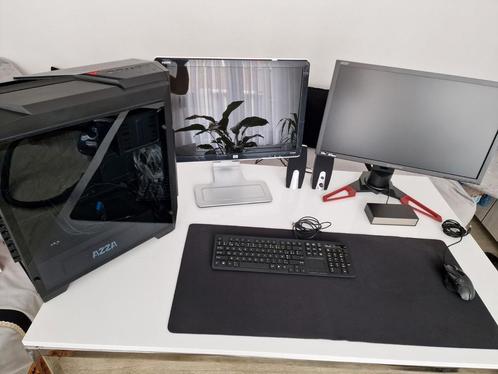 Lot! Acer predator 24 inch 180hz. Hp 24 inch 60 hzz., Computers en Software, Overige Computers en Software, Gebruikt, Ophalen