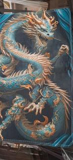 Tapijt/ onderlegger/wandtapijt draak fantasie, Enlèvement ou Envoi