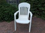 6 stevige kunststof tuinstoelen, Tuin en Terras, Ophalen, Zo goed als nieuw, Kunststof, Stapelbaar