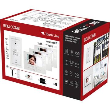 Bellcome Advanced 7" Video-Kit 3 Familie Video-deurintercom  beschikbaar voor biedingen