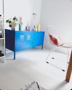 Ikea PS lockerkast (blauw) - zonder alle decoratie !, Maison & Meubles, Armoires | Casiers, Enlèvement, Utilisé