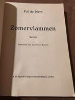 gedichtenZomervlammen, verzen - Pol de Mont, Boeken, Ophalen of Verzenden, Zo goed als nieuw, Pol de Mont, Eén auteur