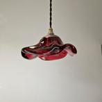 Vintage glazen hanglamp., Antiek en Kunst, Ophalen of Verzenden