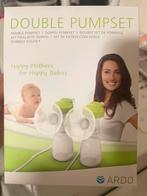 Double pumpset (kolfset) + 2 extra borstmaat, Enfants & Bébés, Aliments pour bébé & Accessoires, Comme neuf, Enlèvement
