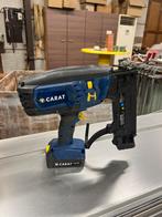 Accu nagelpistool Carat, Ophalen, Gebruikt