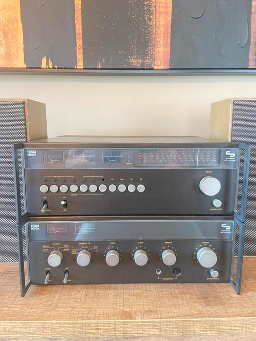 Schneider Ampli/tuner + 2 luidspekers «Team 6030 T -6030 A”, Audio, Tv en Foto, Versterkers en Ontvangers, Gebruikt, Ophalen