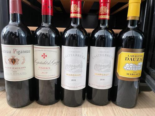 Bordeaux wijn, Collections, Vins, Neuf, Vin rouge, France, Pleine, Enlèvement