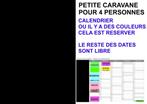 Verhuur van kleine caravans voor 4 personen, Verzenden, Gebruikt