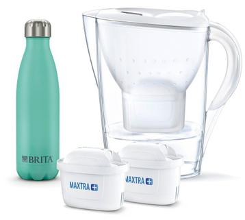 Nieuwe Brita waterfilter 1,4l + 2 Filterpatronen & waterfles beschikbaar voor biedingen