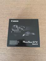 Canon Powershot GX Mark III, Ophalen, Nieuw, Canon