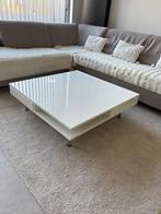 Witte salontafel met lade – modern design, Huis en Inrichting, Ophalen, Gebruikt