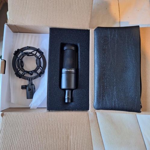 audio-technica AT2035 microfoon, Muziek en Instrumenten, Microfoons, Gebruikt, Studiomicrofoon, Ophalen of Verzenden