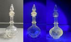 Vintage karaf van mangaan glas - uranium style, Antiquités & Art, Antiquités | Verre & Cristal, Enlèvement ou Envoi