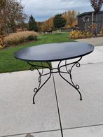 Vintage metalen ronde tafel, Ophalen