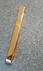 Giovanni : nieuw goudkleurige dasspeld (kleurvast), Ophalen of Verzenden, Nieuw, Giovanni, Effen