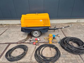 Sullair 58k met hamers en toebehoren compressor  beschikbaar voor biedingen