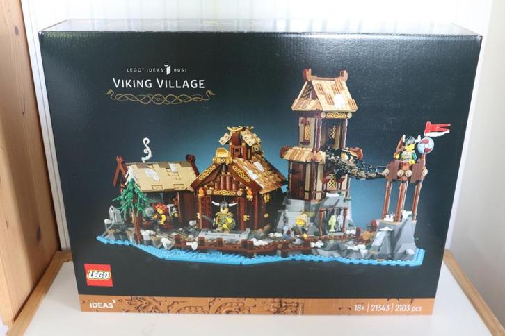 Lego ideas 21343 Vikingdorp NIEUW, Kinderen en Baby's, Speelgoed | Duplo en Lego, Nieuw, Lego, Complete set, Ophalen of Verzenden