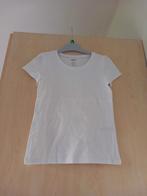 Effen wit t-shirt maat 122/128 Hema, goede staat, Kinderen en Baby's, Ophalen of Verzenden, Zo goed als nieuw, Meisje, Shirt of Longsleeve