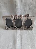 Verzilverd fotolijstje ABC voor baby foto's, Antiek en Kunst, Ophalen of Verzenden