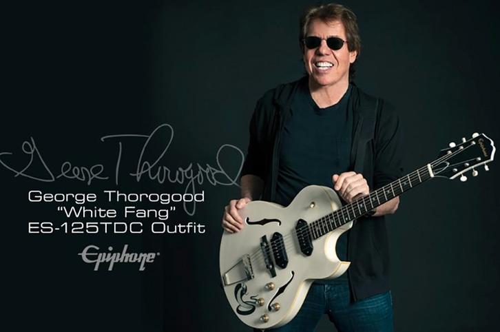 Nieuwe Epiphone George Thorogood "White Fang" ES-125TDC, Muziek en Instrumenten, Snaarinstrumenten | Gitaren | Elektrisch, Epiphone