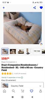 Dog's Companion honden kussen XL country field motief., Dieren en Toebehoren, Hondenmanden, Ophalen, Zo goed als nieuw, Katoen