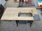 Naaimachine tafel, Tuin en Terras, Ophalen, Gebruikt