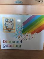 Diamond painting uil canvas, Hobby en Vrije tijd, Knutselen, Ophalen of Verzenden, Nieuw