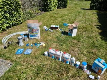 Intex zwembadverwarmer + Zwembadtoebehoren Intex easy set beschikbaar voor biedingen