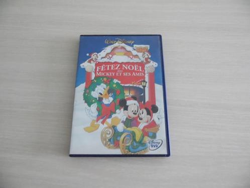 VIER KERST MET MICKEY EN ZIJN DISNEYVRIENDEN, Cd's en Dvd's, Dvd's | Tekenfilms en Animatie, Zo goed als nieuw, Amerikaans, Tekenfilm