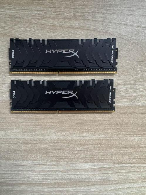 HyperX Predator Black 3333Mhz (2 x 8GB), Computers en Software, RAM geheugen, Nieuw, Desktop, 8 GB, DDR4, Ophalen