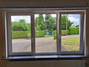 Ramen - Vensters Wit PVC dubbelglas beschikbaar voor biedingen
