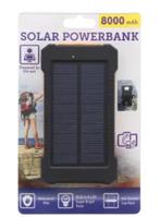 8000mAh draagbare USB-oplader zonne-energiebank, Telecommunicatie, Ophalen of Verzenden, Nieuw