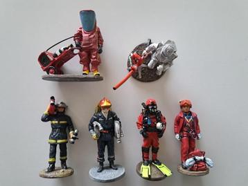 Del Prado - Pompiers entièrement métalliques - France 2, Enlèvement ou Envoi, Comme neuf