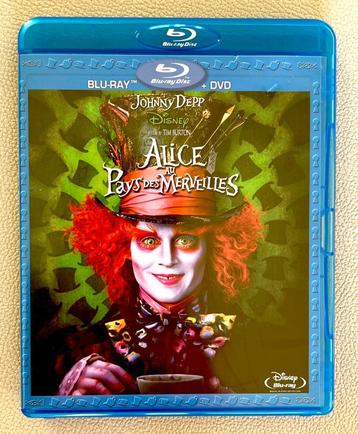 ALICE IN WONDERLAND /// BluRay + DVD /// Staat Als Nieuw beschikbaar voor biedingen