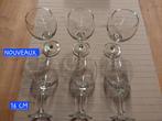 12 VERRES A VIN  16CM ET 24CM NOUVEAUX, Huis en Inrichting, Keuken | Servies, Ophalen, Nieuw, Glas of Glazen