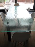 glazen tafelblad, Ophalen, 200 cm of meer, 50 tot 100 cm, Zo goed als nieuw