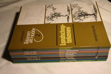 11 boeken over tekenen en schilderen, Enlèvement ou Envoi, Comme neuf, Dessin et Peinture