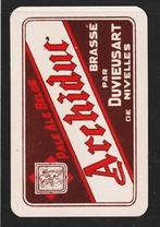 1 Carte à Jouer Rare avec Publicité BRASSERIE/BIERE BELGIQUE, Envoi, Comme neuf, Carte(s) à jouer