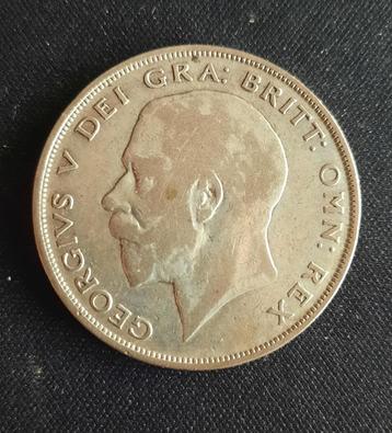 ½ kroon George V 1923  beschikbaar voor biedingen