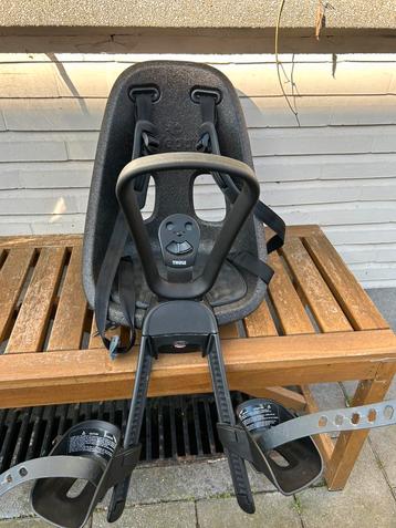 Thule Yepp mini zwart + adapter (zeer goede staat), Enlèvement, Comme neuf