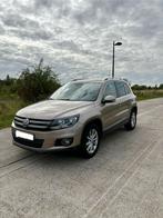 Volkswagen Tiguan 2012 140ch, Auto's, Euro 5, Zwart, Leder, Particulier
