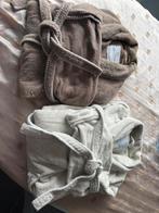 1 dames M 20 euro en 1 heren badjas L 20euro. Samen 30euro, Enlèvement ou Envoi, Taille 48/50 (M), Beige