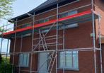 multi stelling steiger ideaal voor dakwerken of renovatie, Doe-het-zelf en Bouw, Steigers, Ophalen, Zo goed als nieuw, Gevelsteiger