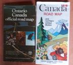 2 CARTES ROUTIÈRES CANADA ET ONTARIO, Livres, Comme neuf, Carte géographique, Enlèvement ou Envoi, Autres régions