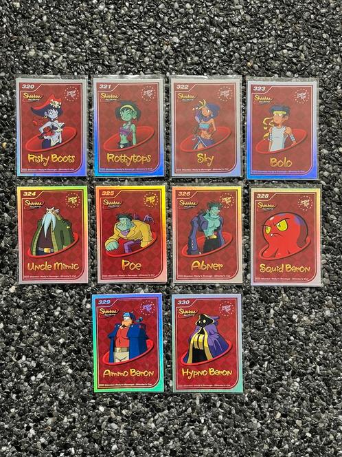 10 x Shantae Risky Revenge LRG Trading Cards, Games en Spelcomputers, Games | Nintendo Switch, Zo goed als nieuw, Ophalen