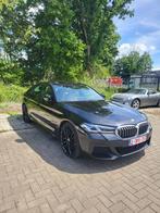 BMW 530d G30 LCI M-pakket, Auto's, BMW, Achterwielaandrijving, Zwart, Leder, Bedrijf