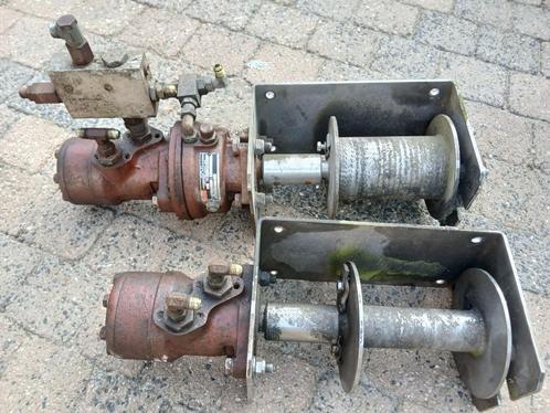 Hydraulische winch, lier, takel, Zakelijke goederen, Machines en Bouw | Overig, Ophalen