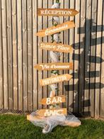 Pied avec flèches directionnelles Mariage, Ophalen, Nieuw, Hout
