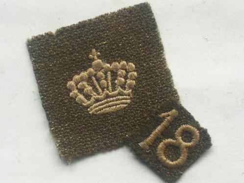 2 Insignes 18e d'infanterie belge - lisez le descriptif svp, Collections, Objets militaires | Seconde Guerre mondiale, Armée de terre