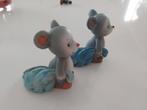 2 petites souris pour baptême, Enlèvement ou Envoi, Comme neuf, Article de fête